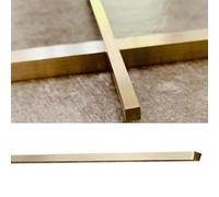 Floor Transition Strip, Durable Metal Gap Bar for Tile and Wood Doorways, Seamless Threshold Cover for Hardwood Flooring