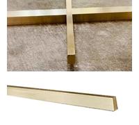 Floor Transition Strip, Durable Metal Gap Bar for Tile and Wood Doorways, Seamless Threshold Cover for Hardwood Flooring
