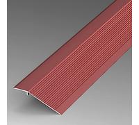 Floor Transition Strip Floor Divider Strip,Metal Door Floor Transition Strip,10cm Wide Wooden Threshold to Tile Aluminum Edge with Non-Slip Surface,Ramp Reducer for Indoor and Outdoor(Color: