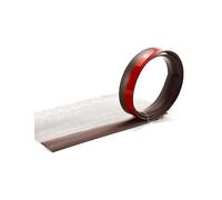 Floor Transition Strip for Plank, Carpet Threshold Edging Trim for Uneven Floors, PVC Covering Strips - Heights Within 3 Mm(Dark brown,300cm/117in)