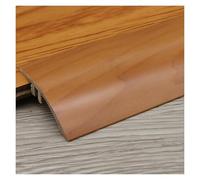 Floor Transition Strip For Vinyl Interior, Wood Grain Design Threshold Ramps, For Carpet To Tile/Uneven Floors/Laminate Edge Trim(Natural)