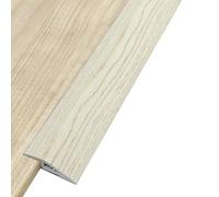 Floor transition strip self adhesive for Laminate, Wood & Carpet to Tile, Easy Peel & Stick Installation, Flexible & Cuttable, Perfect for Doorways, Living Rooms, Bedrooms(Beige,1.7-2cm)