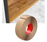 Floor Transition Strip，Self Adhesive Laminate Cover Strip，Floor Threshold Strip，Cuttable 4cm 5cm 7.6cm Wide Flat Divider For Joining Gaps And Doorway Transitions(Light beige,4x500cm)