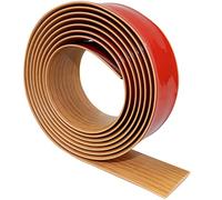 Floor Transition Strip Self Adhesive PVC Floor Cover Strips Transition Profile for Laminate Flooring Edge Trim Joining Strip (6m×5cm, Yellow Wood Grain)