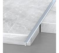 Floor Transition Strip, T Molding Floor Divider, Aluminum Cover Strips for Joining Floor Gaps, Carpet, Threshold, and Tiles
