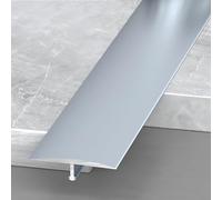 Floor Transition Strip, T Molding Floor Divider, Aluminum Cover Strips for Joining Floor Gaps, Carpet, Threshold, and Tiles