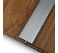 Floor Transition Strip T Molding Floor Transition Strip, Aluminum Gap Covering, Laminate Flat Divider Threshold Trim