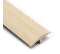 Floor Transition Strip Tile Flooring Transition Strip, T Molding Threshold Strip, Edge Trim Strip For Wood, Laminate, Vinyl, Joining Floor Gaps, Cuttable(Maple)