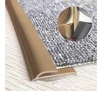 Floor Transition Strip Vinyl Carpet Edge Trim Strip，Connection Carpets & Floor Transition Strips, Interior Carpet Edge Seam Cover, Temporary Flooring Over Carpet(Brown,300cm(10ft))