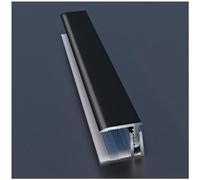 Floor Transition Strip with Snap Track Edge Trim for Seamless Gaps Cover, Ideal for Wood Floors and Various Thicknesses