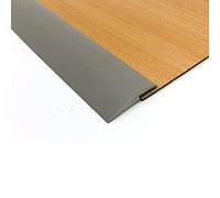 Floor Transition Strips, Floor Carpet Transition Strip PVC Lining for Peel and Door Stick Threshold 3ft/6.5ft/10ft/13ft in Length(Grey,300cm/10ft)