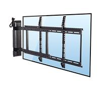 Floor Tv Stand Universal Electric Tv Rack Remote Control Wall Mounted Tv Rotation Bracket Smart Fixed Wall Tv Bracket For Most 32-55Inch Flat Screen Tvs Height Adjus