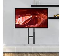 Floor TVs Stand For 32-65 Inch TVs, With Rubber Foot Pad Floor TVs Stand, Height Adjustable Wire Management TV Mount, Base Fits Snugly Against The Wall (990-1430mm)