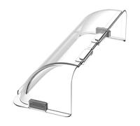 Floor Vent Deflectors - Magnetic Air Vent Redirector, Transparent Double-Layer Diverter with Adjustable Design, HVAC Accessory with Easy Installation for Floor, Side Wall, Ceiling, Home, Office,