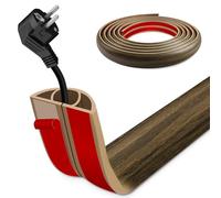 Floor Wire Cover 3m Self Adhesive Cable Floor Protect Cord,Cable Cover to Prevent Trip Hazards, Suitable for Home, Office, Factory, Warehouse and Other Places