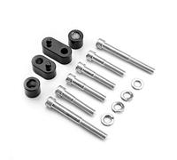 Floorboard 3/4'' Extension Spacer Kit Compatible with 2009-2023 Harley Touring Road Glide Electra Glide Road King Street Glide, 2009-2013 FL Trikes
