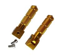 Floorboards 8mm Universal Pedals Folded Footrest Footpeg Compatible For Motorcycles Bicycles Vehicles Mopeds Karts Scooters