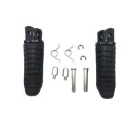 Floorboards Footpegs Motorcycle Front Foot Pegs For Suzuki For V-Strom DL 650 1000 For GSX 1250 1300 For GSR 600(Black)
