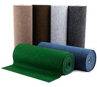 Floordirekt Artificial Grass Balcony Weatherproof Artificial Grass Carpet Roll, Robust & Weather-Resistant Lawn Carpet for Indoor & Outdoor, Grass Rug Farbwunder Beige 100 x 100 cm