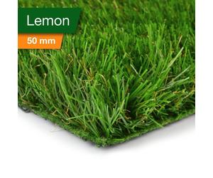 Floordirekt Artificial Grass Turf Lemon Extra Soft Uv Stable Ideal For Balcony Terrace 50mm Pile Green - 100 X 150 Cm