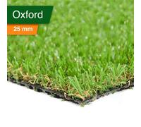 Floordirekt Artificial Grass Turf Oxford Natural Look Uv Stable Ideal For Balcony Terrace 25mm Pile Green - 200 X 250 Cm