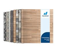 Floordirekt Atlantic Silk Oak 973M PVC Flooring, Vinyl Flooring, CV, Linoleum Floor Covering for Kitchen and Balcony in Wood/Tile/Stone Look, Robust and Easy to Clean, 200 x 200 cm