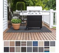 Floordirekt BBQ Grill Floor Protection Mat (90 x 180 cm) For Fire Grill, Electric Grill & Fire Pits, Large Outdoor Grill Pad Flame Retardant Barbecue Mat, Garden, Balcony, Yard Mat (Geona)