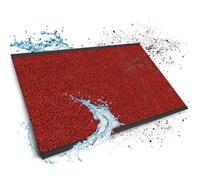 Floordirekt Dirt Trapper Mat Made to Measure 200 x 250 cm Red/Black Door Mat Entrance Area Door Mat Door Mat Door Mat Door Mat Dirt Mat Sold by The Metre Sky