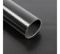 Floordirekt Dots Pvc Vinyl Flooring Black 2 mm Thick Non Slip Sheet Vinyl Roll For Garage Gym Areas 120 X 300 Cm