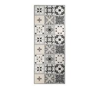 Floordirekt Dublin Polyamide Loop Pile Carpet Runner Non Slip Hardwearing Loop Pile Kitchen Hallway Grey 80 X 700 Cm