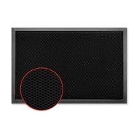 Floordirekt Imperial 1000 3D Pvc Polyester Door Mat Non Slip Tpe Back Indoor Outdoor Dirt Moisture Trap Black 90 X 150 Cm