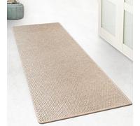 Floordirekt Kitchen Rug Runner 200x350cm for Kitchen, Hallway, Bedroom & Living Room Bedspread, Non-Slip & Washable Sisal Look - Hallway Rug - Carpet Runner Sold by the Metre, Made to Measure Beige