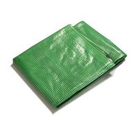 Floordirekt Leno Heavy Duty Waterproof Lattice Tarpaulin Tear Resistant Tarp Cover Ground Sheet With Eyelets 140Gsm Green - 1.5 X 6 M