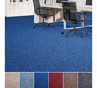 Floordirekt Malta Needle Felt Rug, Needle Fleece Flooring for Living Room and Office, Cold Insulating & Sound Insulating, Many Colours & Sizes (200 x 450 cm, Dark Blue)