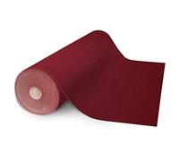 Floordirekt Malta Needle Felt Rug, Needle Fleece Flooring for Living Room and Office, Cold Insulating & Sound Insulating, Many Colours & Sizes (200 x 300 cm, Dark Red)