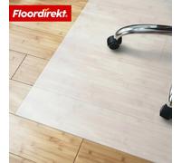 Floordirekt Neo Milky Office Chair Mat Pvc For Hard Floors Desk Home Office Floor Protector Custom Cut Semi Transparent 110 X 350 Cm