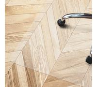 Floordirekt Neo Office Chair Mat Vinyl For Hard Floors Desk Home Office Floor Protector Custom Cut 1.5mm Transparent 114 X 180 Cm