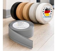 Floordirekt Oslo Flexible Skirting Board Roll 50 x 15 mm (Length: 15 m, Light Beech) Skirting Wall Trim Self Adhesive PVC Baseboard Architrave Finishing Trim
