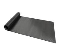 Floordirekt Padua Vinyl Polyester Kitchen Runner Mat Non Slip Pvc Back Water Resistant Kitchen Hallway Black 90 X 1000 Cm