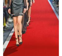 Floordirekt Red Carpet Runner VIP Carpet Aisle Runner Event Runway Carper Premier Wedding Walkway Runner (100 x 600 cm)