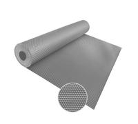 Floordirekt Robust Hexagon Pvc Flooring Grey 2 mm Thick Non Slip Easy Clean Vinyl Floor Roll For Home Gym Commercial Areas 120 X 800 Cm