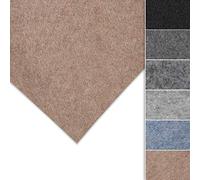 Floordirekt SuperFlex Camper Van Carpet Lining, Velour 4 Way Strech Vehicle Interior Lining for Cars, Vans, Trucks, Motor Homes, Headliner Fabric, Upholstery Cladding (Beige, 206 x 100 cm)