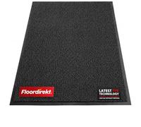 Floordirekt Washable Door Mats Indoor - Outdoor - Non Slip Heavy Duty - Stylish Large Rubber - Perfect Dust Trapping Doormats - Anthracite 120 x 300 cm