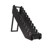Flooring Board Organizer Stand, 10 Tier Tile Display Rack,Sample Holder for Exhibition Trade Art Centers Supermarkets(618x500x257mm)