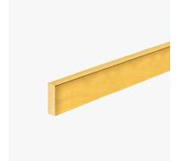 Flooring Gap Filler Strips for Wood/Tiles/Laminate/Marble, Solid Brass Threshold Transition Strips, Simple Installation Doorways Divider Strip(0.3cm X 1cm (0.12" X 0.2"))
