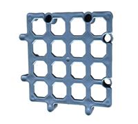 Flooring Pallets - Basement Interlocking Cushion Floor Pallet Waterproof Non Slip Grids | Easy Stack Deck Storage Warehouse Closet Supermarket Outdoor Indoor Tiles Protective Pad