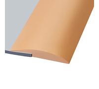 Flooring Ramp/Angle Trim， PVC Self-Adhesive Floor Transition Strip, 3.2ft Length, Multicolor, 3-3.5cm Width(Brown 2,3cm/1.18" W)