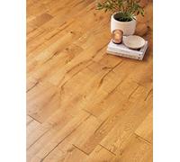 Flooring Revolution Sabrina Golden Oak Engineered Real Wood Top Layer Flooring, 0.65M²