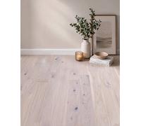 Flooring Revolution Sabrina Whitewashed Oak Engineered Real Wood Top Layer Flooring, 0.84M²