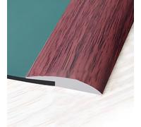 Flooring Threshold Transition Strip, Adhesive PVC Strips for Floor Cover and Transition Come in Multicolor and Multiple Sizes(Red Oak,3cm/1.18in)